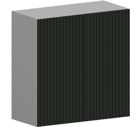 Кухня Модуль ШВ 700 Белый / Насыщенно-зеленый