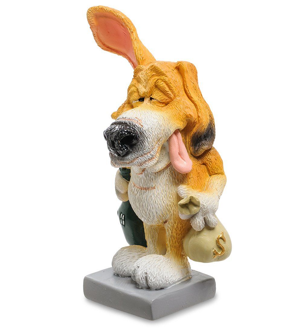 RV-901 Статуэтка Собака Бигль «Желаю удовольствий» (W.Stratford)