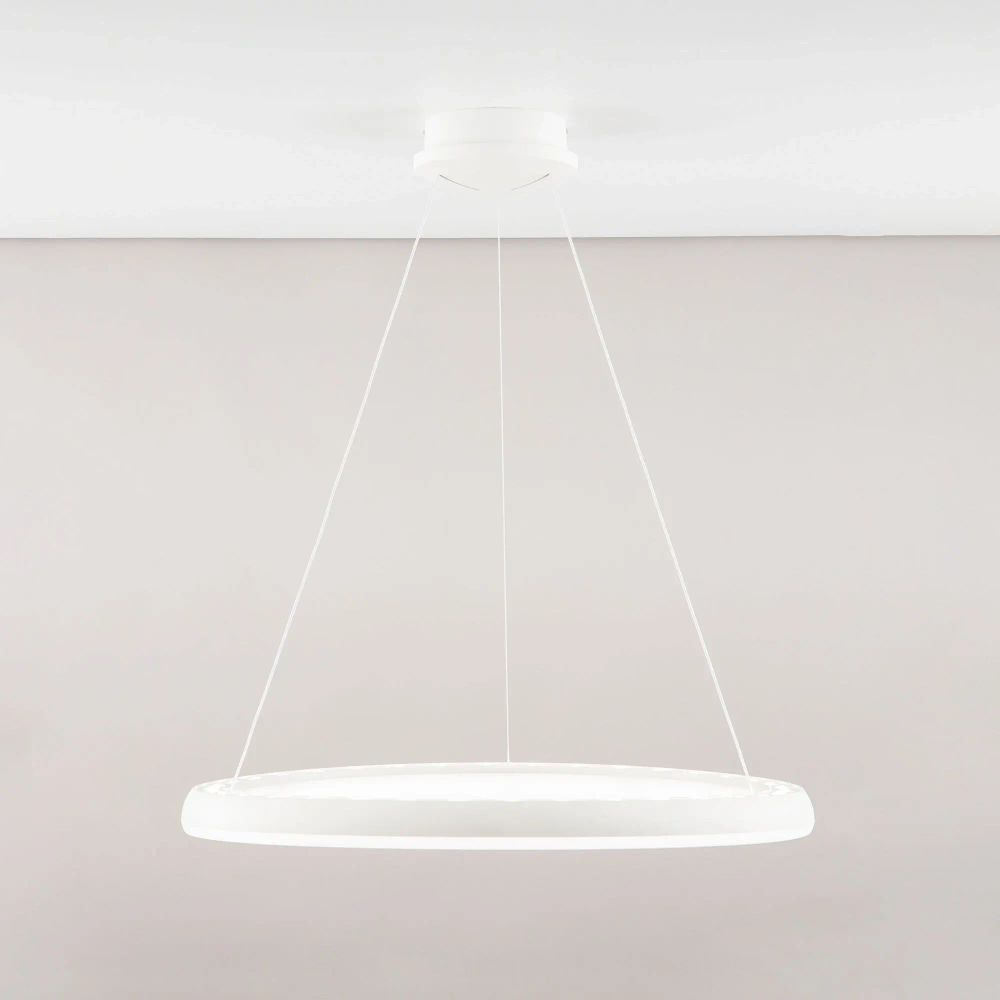 Citilux Юпитер Смарт CL730A090S Умная подвесная люстра Белая