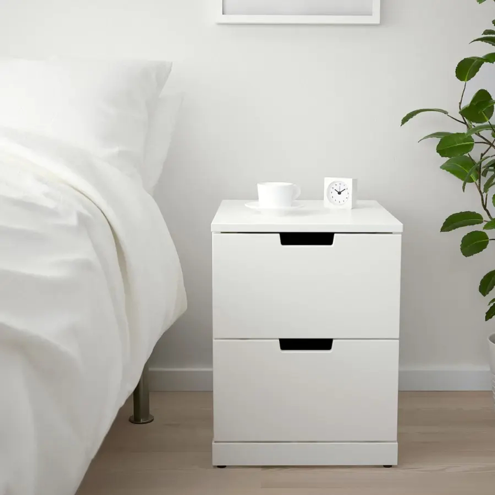 Тумба - IKEA NORDLI/НОРДЛИ ИКЕА, 47х40х76 см, белый