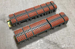 Клеммная колодка MX-223- 2D - MX-223-12D на DIN (Кол-во линий на выбор)