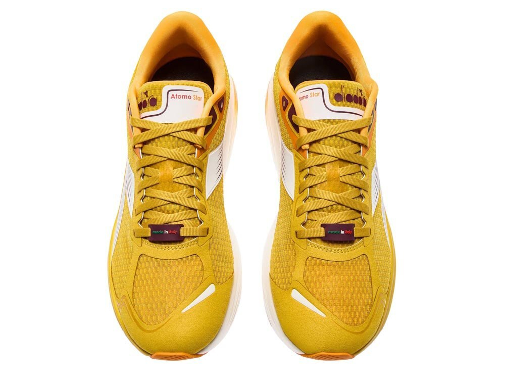 Кроссовки беговые женские Diadora Atomo Star "Spicy Mustard" U Mustard