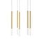 Комплект с подвесной люстрой Lightstar Tubo (574723+747143 (5шт) L5T747143
