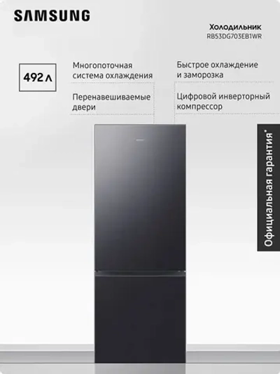 Холодильник двухкамерный Samsung RB53DG703EB1WR