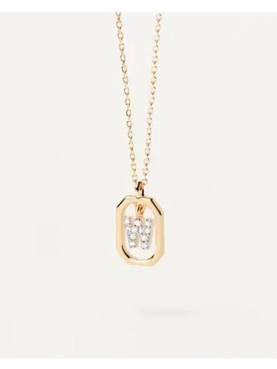 Колье женское Мини-Буква W