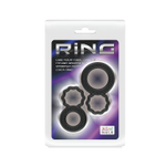 Набор из 2 эрекционных колец с подхватом мошонки