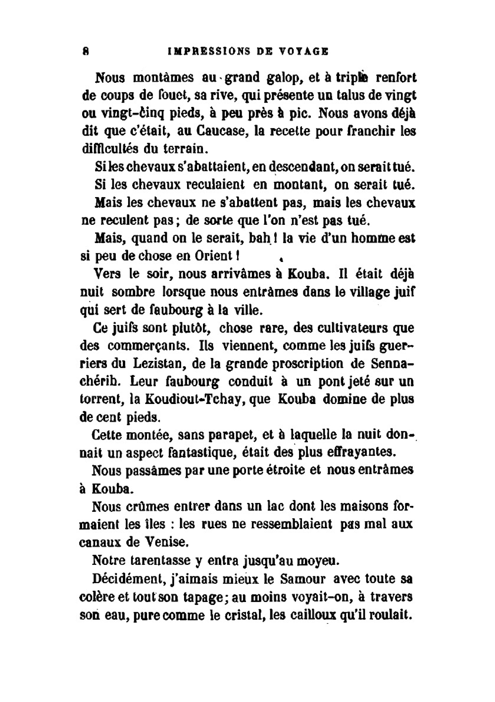 Impressions De Voyage (French Edition). Le Caucase | Alexandre Dumas