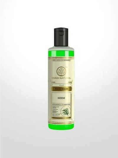 Гель для умывания лица Ним Кхади (Herbal Face Wash Neem Khadi) 210 мл