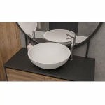 Раковина накладная WhiteCross CORNELIAN 43 0714.043043.200 белая матовая