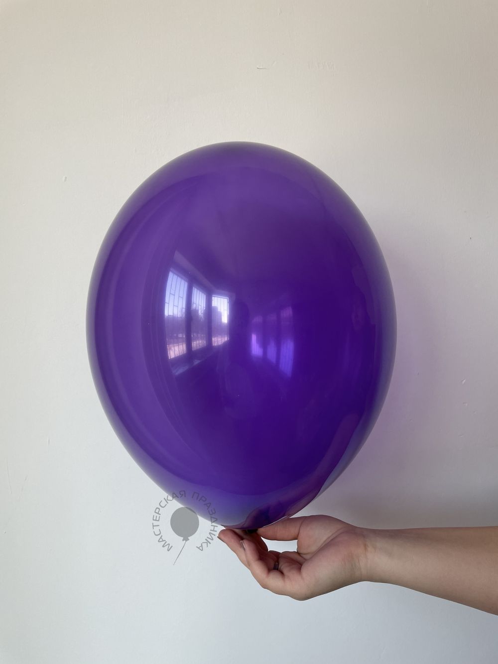 B Шар кристалл 12" / 30 см 023 фиолетовый (БГ-17)  Изображение3