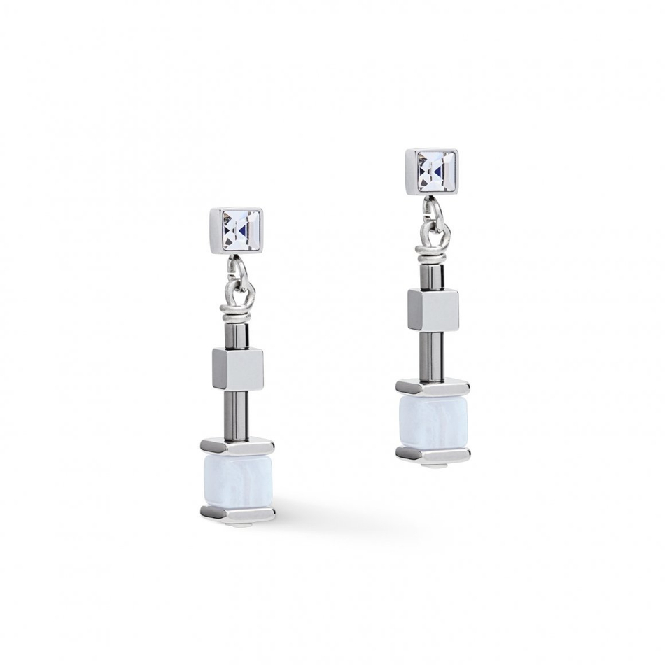 Серьги Coeur de Lion Light Blue 5055/21-0720 цвет голубой