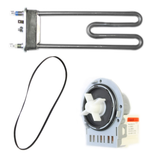 Ремкомплект для стиральной машины Bosch/Siemens/Siltal (насос+тэн=ремень в подарок!)