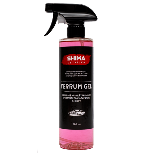 SHIMA DETAILER "FERRUM GEL" CHERRY, 500 мл (Гелевый pH-нейтральный очиститель с ароматом вишни)