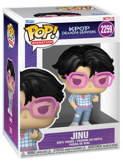 Фигурка Funko POP! Animation KPop Demon Hunters Jinu (2259) 94691 / Фигурка Фанко ПОП! по мотивам мультсериала "Кей-поп-охотницы на демонов", Джину