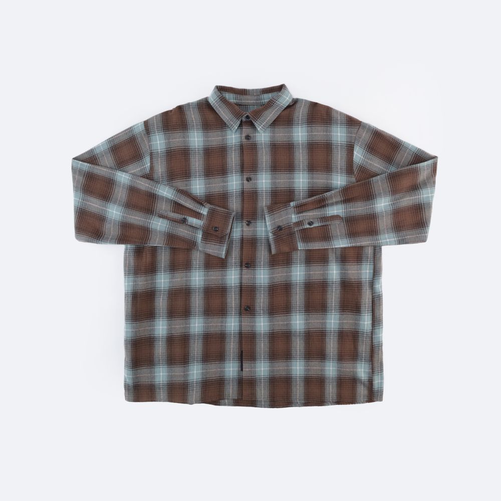 Рубашка Magamaev Filter shirt (brown/blue)