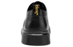 Jeep Casual Leather Shoes Men"s Low top Black