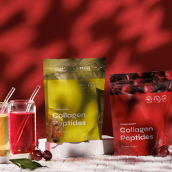 Greenflash Collagen Peptides Коллаген пептидный, 30 порций, дойпак, вкус вишневый