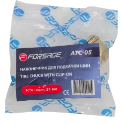 Наконечник для подкачки шин (внутренняя резьба 1/4) Forsage F-ATC-05