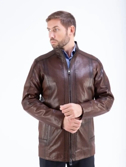 Куртка мужская из натуральной кожи