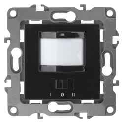 12-4103-06 ЭРА Датчик движения 2-проводной, 180-240В, 200Вт, IP20, Эра12, чёрный | Эра 12 Черный