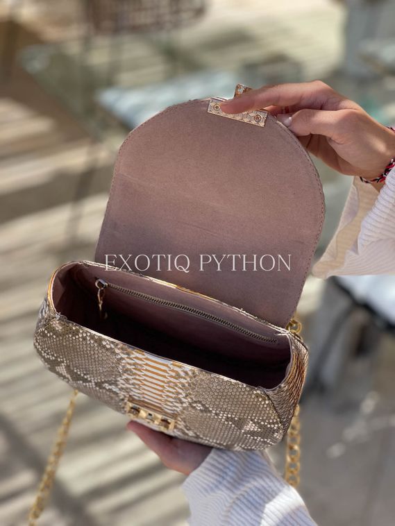 Сумка из кожи питона BG-481