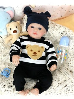 Кукла Реборн мягконабивная LifeReborn 43см (LR-016)