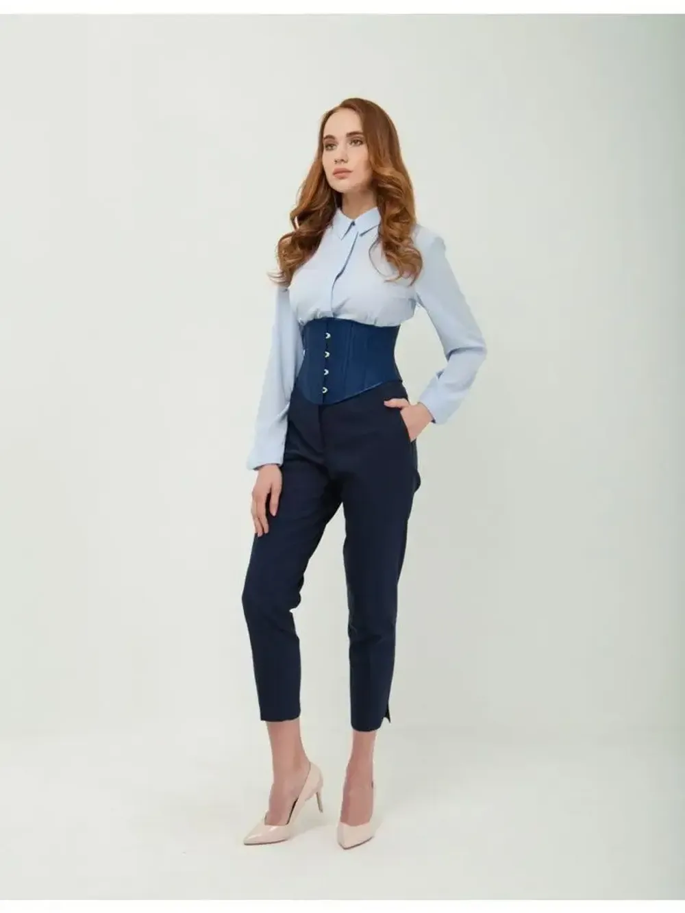 Шелковый аксессуарный корсет