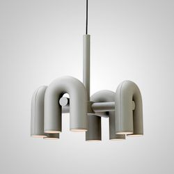 Подвесная Люстра Fanny 8 Grey By Imperiumloft