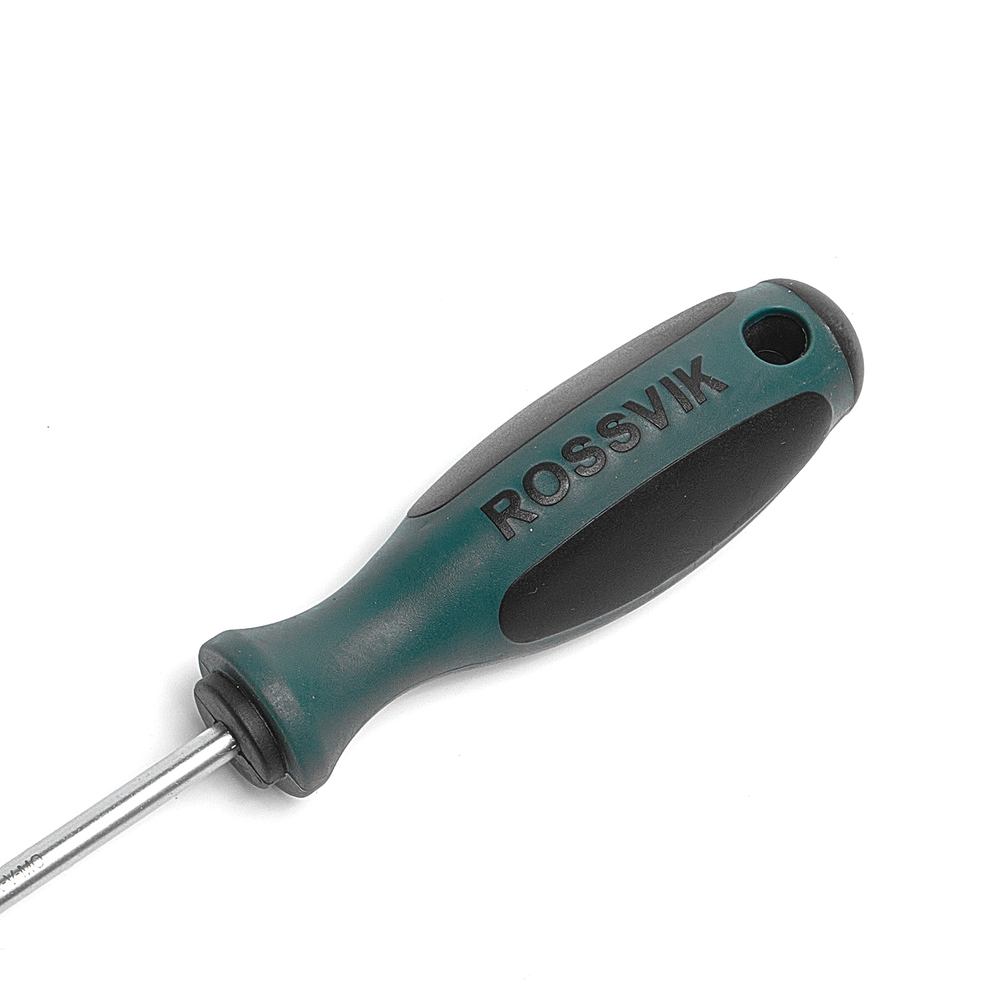 SL5075 Отвертка шлицевая ROSSVIK SL5*75мм