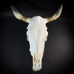 Череп быка с нижней челюстью