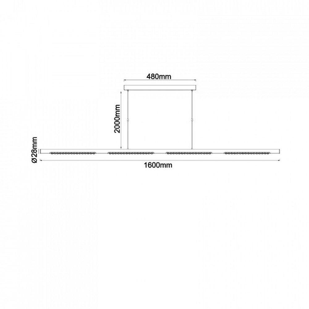 Подвесной светильник Mantra MECA 9117