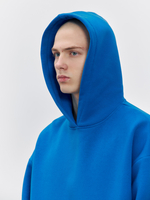 Худи с начесом (синий)