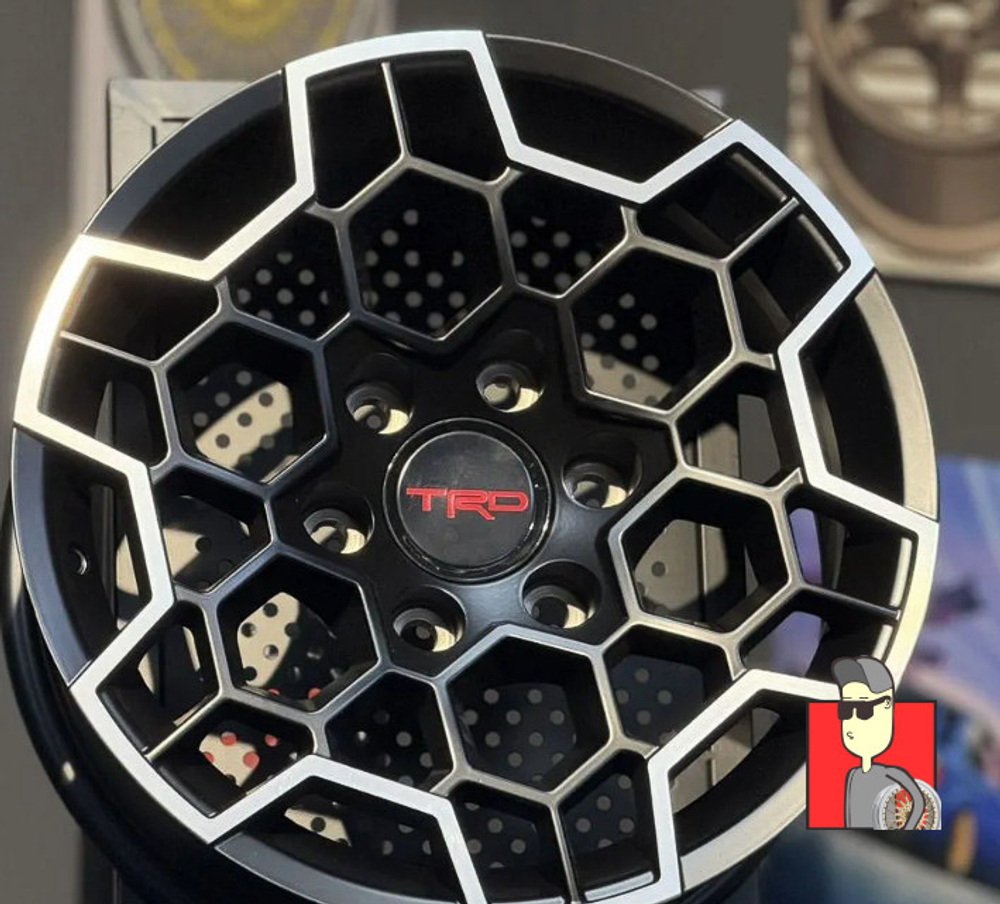 Комплект дисков Fuel Off-Road Charger TRD H3304F 17x8 et15 6x139.7