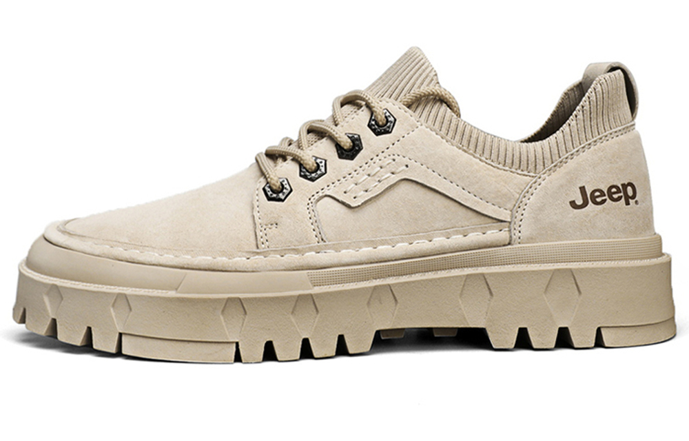 Jeep Work Boots Men"s Low top Sand