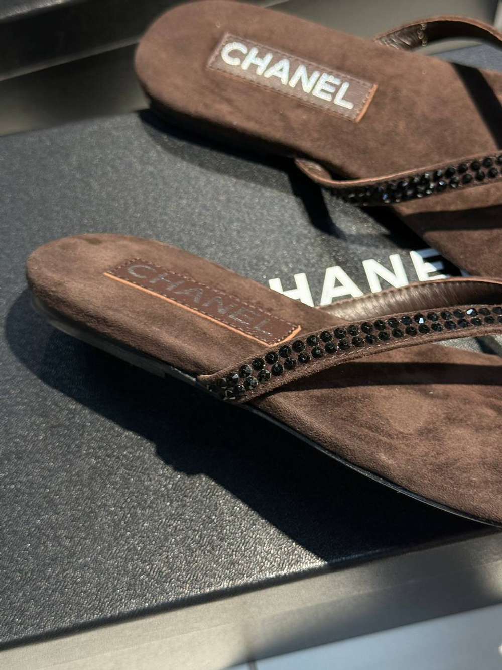 Шлепанцы CHANEL