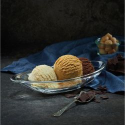 Креманка 310 мл " " 24*10 см h3 см стекло Ocean [6]