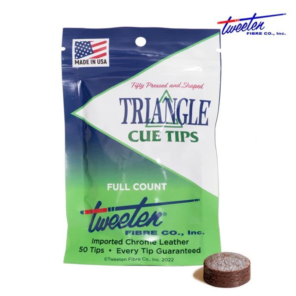 Наклейка для кия "Triangle" ø13мм 50шт.