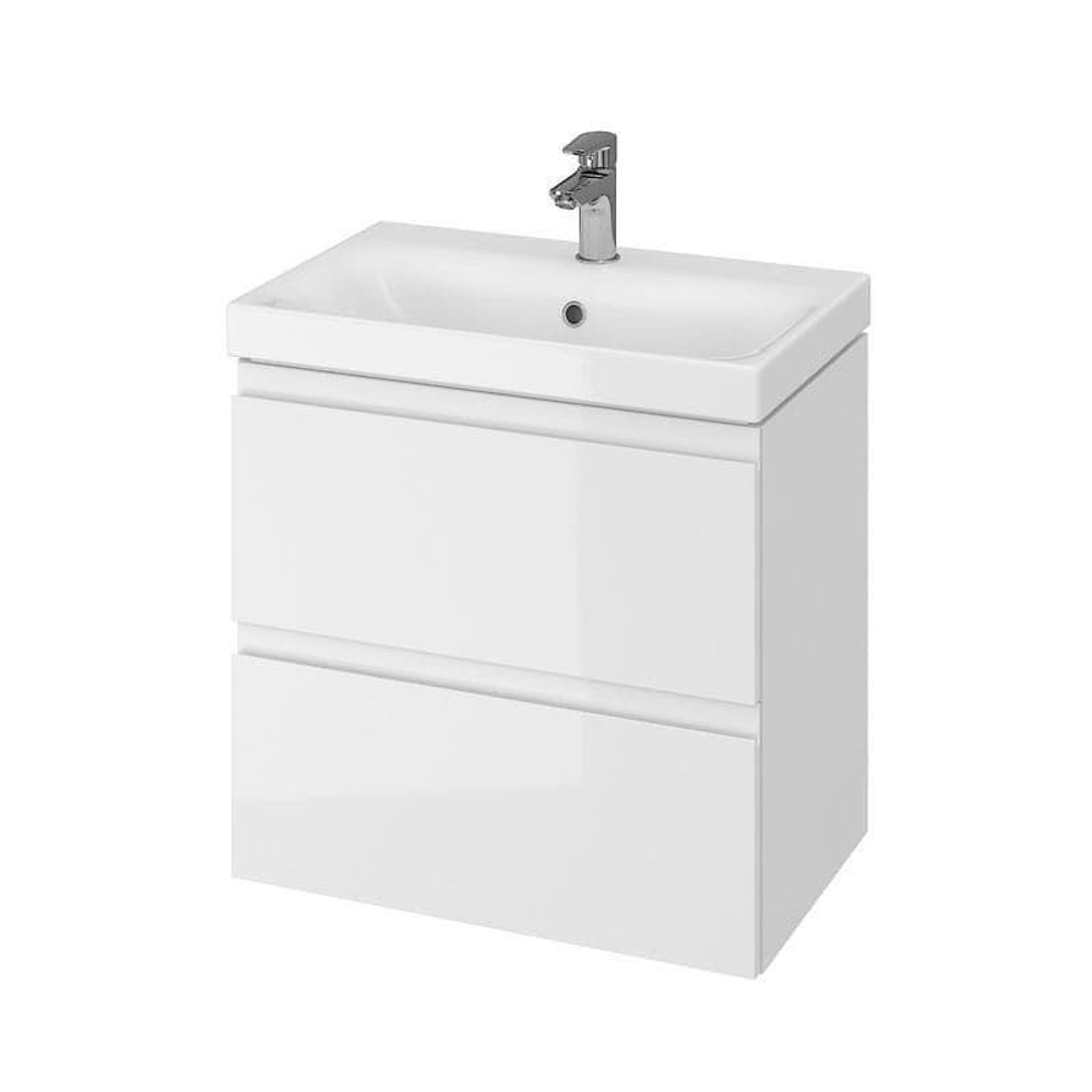 Тумба под раковину подвесная MODUO 60 для MODUO SLIM 60 узкая белый