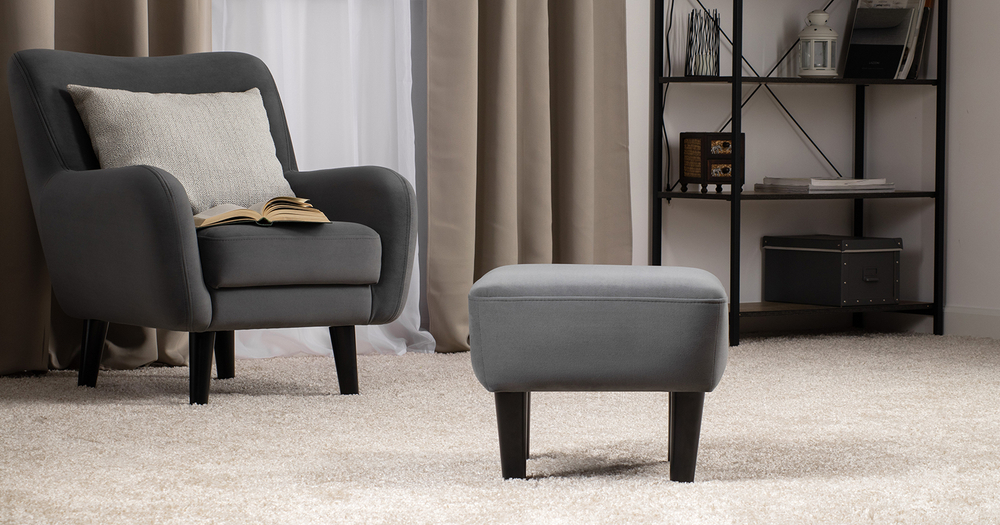 Дакота пуф (графит)