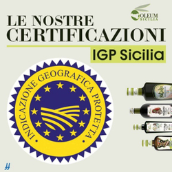 Оливковое масло Olеum Sicilia Florha 1л, Сицилия, Италия