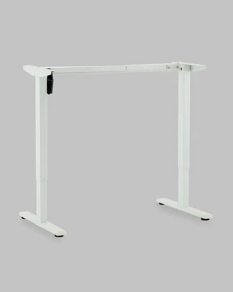 Подстолье для стола с электроприводом и регулировкой высоты, 1 мотор, память 3 уровня высоты, белый