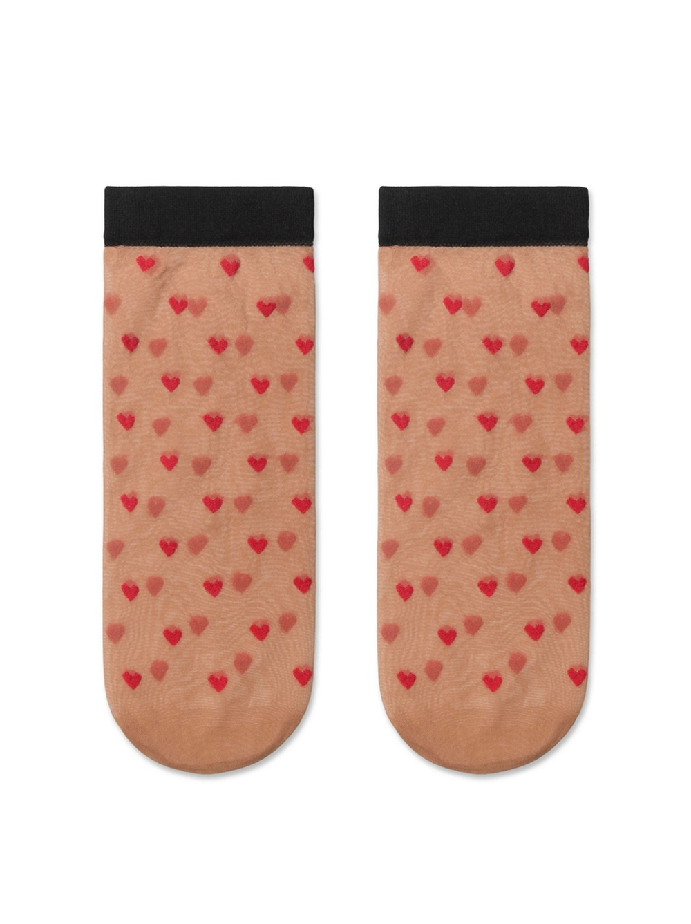 CONTE FANTASY Носки с рисунком «сердечки»