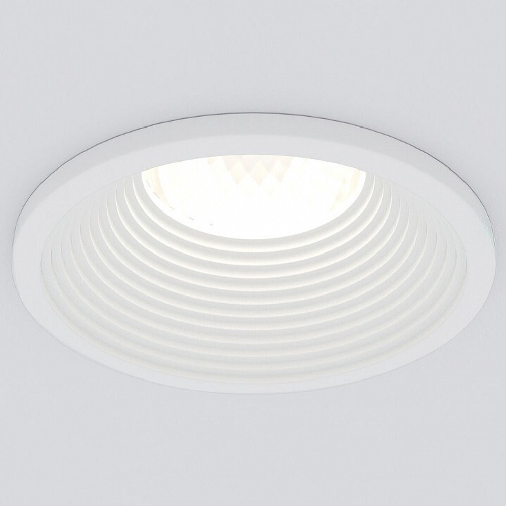 Встраиваемый светильник Elektrostandard 25028/LED 7W 4200K WH белый