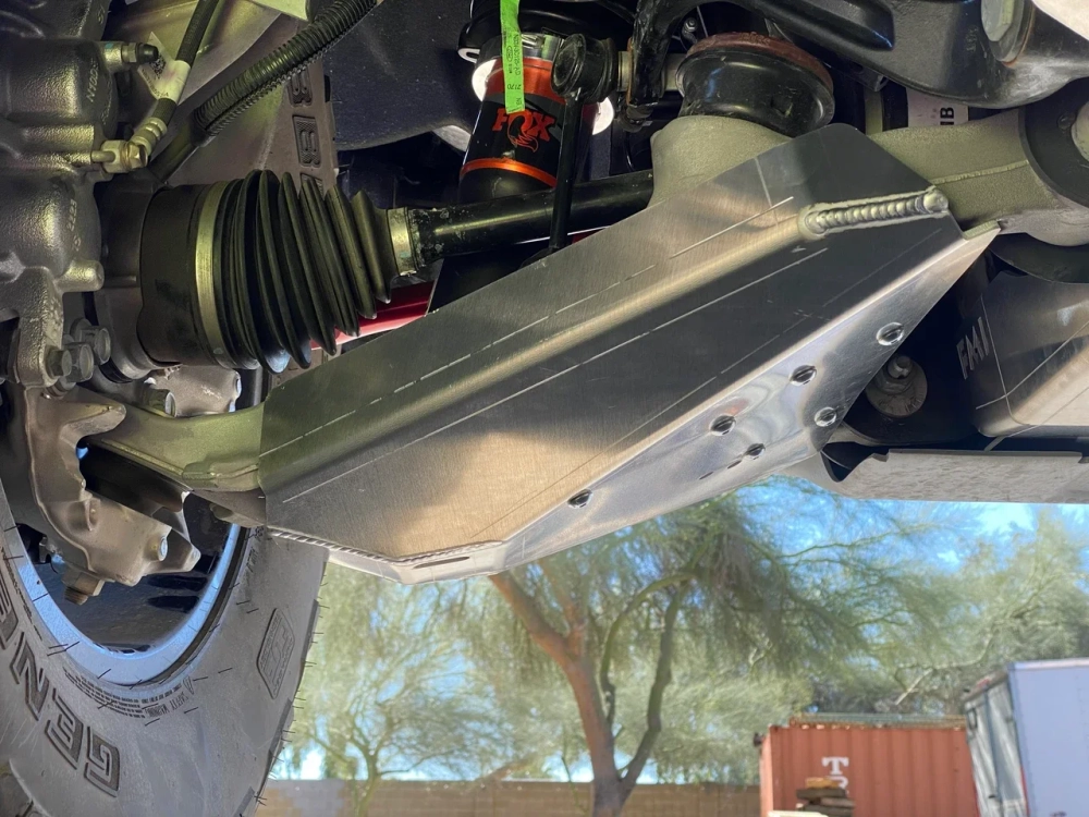 Комплект защитных пластин нижних рычагов подвески для Bronco Raptor (2022+) - для штатных рычагов