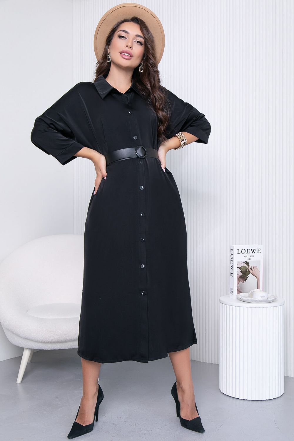 Платье "Сьюзан" (блэк) П7023 LT Collection