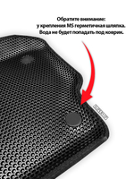 Крепление (клипса) MS для автомобильных ковриков, 2 штуки