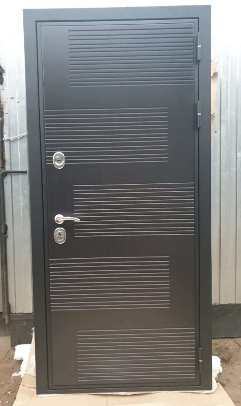 Входная металлическая дверь  RеX (РЕКС) Премиум ФЛ-185 Венге / ФЛ-102 Венге