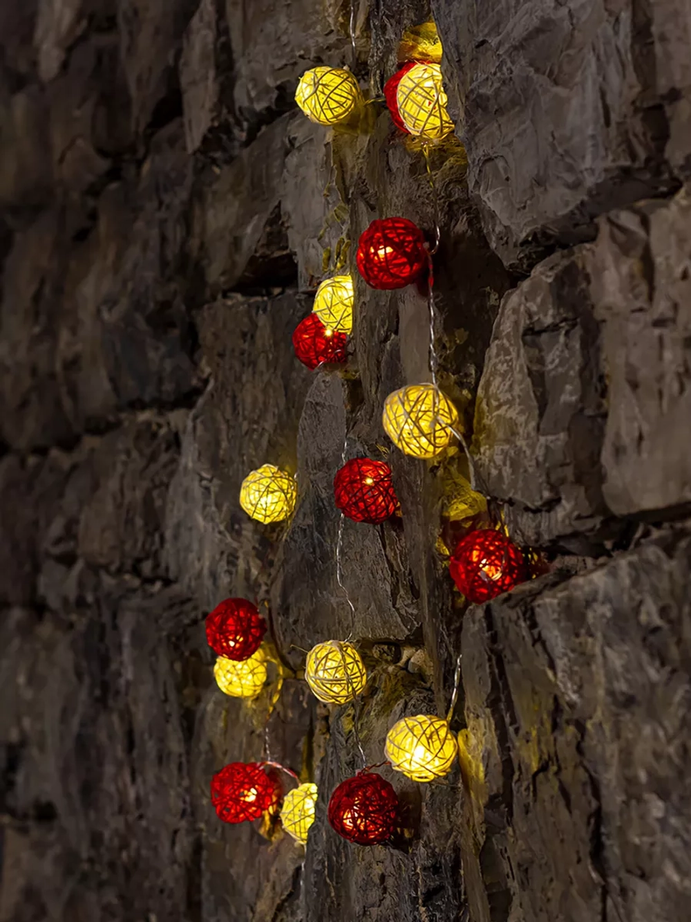 Гирлянда шарики итерьерный светильник