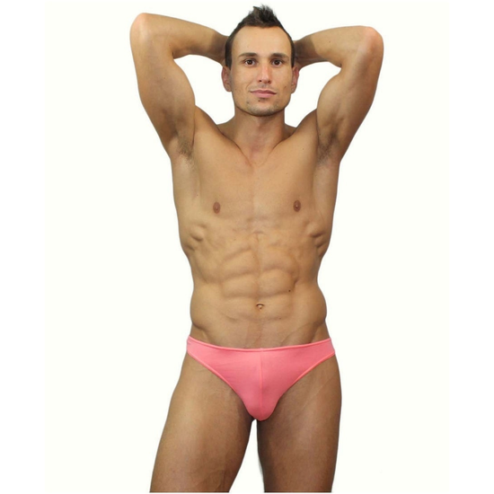 Мужские трусы стринги розовые Romeo Rossi Dream String RR1005-12 (XL / Розовый)