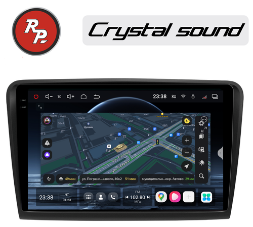 Магнитола для Skoda Superb 2008-2014 B6 - Redpower 85016 PRO/PROmax ТОП звук, 2K QLED, Android 14, Быстрейшая, CarPlay, 4G SIM-слот
